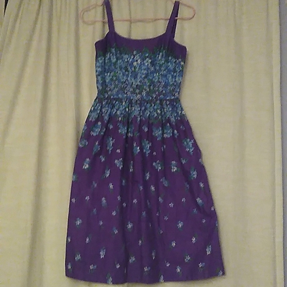 Vintage purple sundress